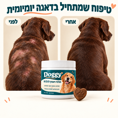 חטיף לתמיכה באלרגיות וגירודים