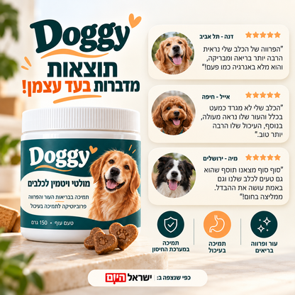חטיף לתמיכה באלרגיות וגירודים